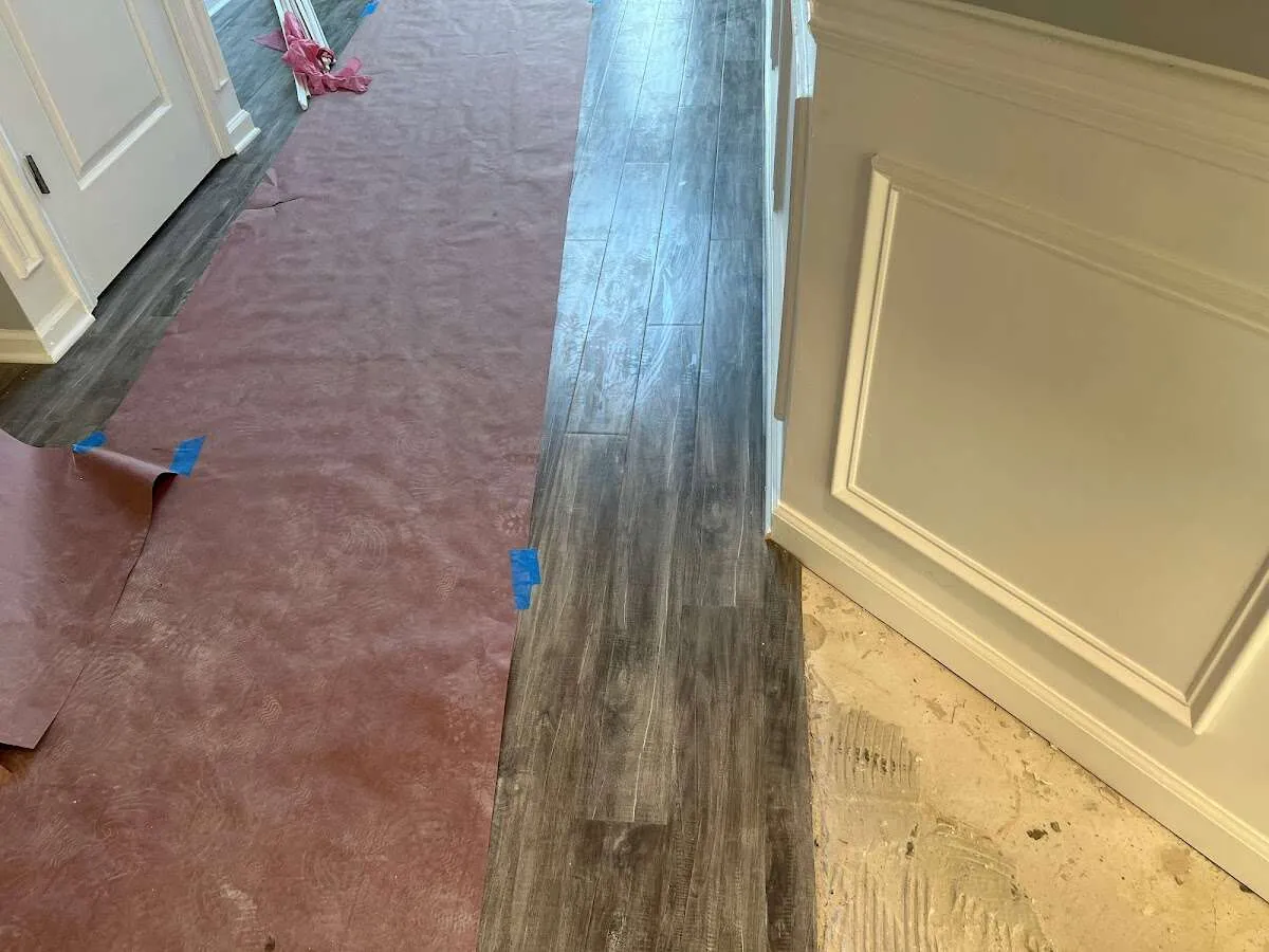 Completed marble shower restoration in Southfield